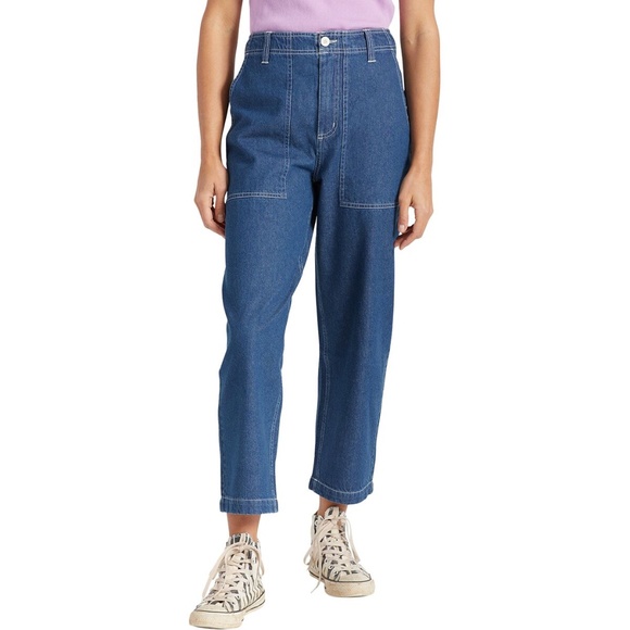 Brixton Vancouver High Waisted Utility Jeans - Various Sizes (27 but fit larger) - Picture 1 of 3